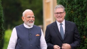 PM Modi Welcomes UK Prime Minister Keir Starmer in Mumbai: Strengthening India-UK Relations